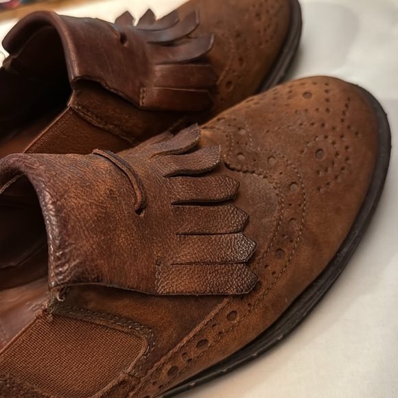 Mocha Mousse  Leather Loafers AS98 from Sundance Pilgrim Thanksgiving Fall 🍁🍂 - Picture 5 of 5